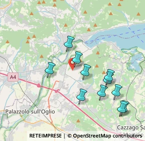 Mappa Via Colzano, 25031 Capriolo BS, Italia (3.85636)