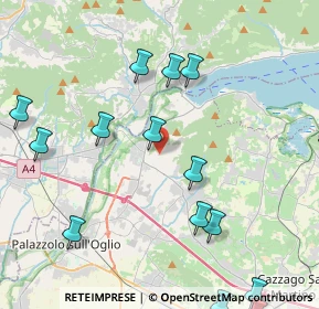 Mappa Via Colzano, 25031 Capriolo BS, Italia (6.1525)