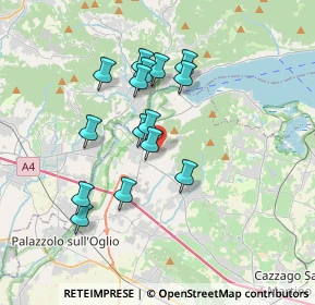 Mappa Via Colzano, 25031 Capriolo BS, Italia (3.06467)