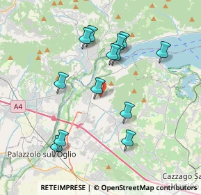 Mappa Via Colzano, 25031 Capriolo BS, Italia (3.65615)