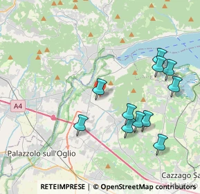 Mappa Via Colzano, 25031 Capriolo BS, Italia (4.10455)