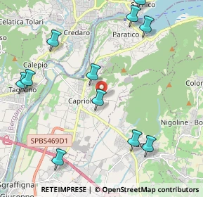 Mappa Via Colzano, 25031 Capriolo BS, Italia (2.50455)