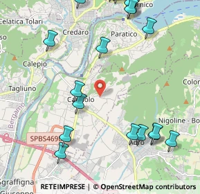 Mappa Via Colzano, 25031 Capriolo BS, Italia (2.7925)