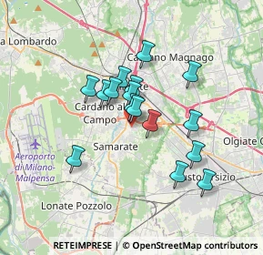 Mappa Via Acquedotto, 21017 Samarate VA, Italia (2.69188)