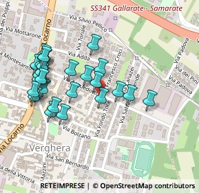 Mappa Via Acquedotto, 21017 Samarate VA, Italia (0.23448)