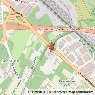 Mappa Corso Sempione, 245, 21052 Busto Arsizio, Varese (Lombardia)