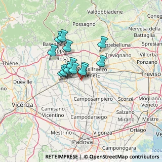 Mappa Via dei Fiori, 35018 San Martino di Lupari PD, Italia (9.13214)