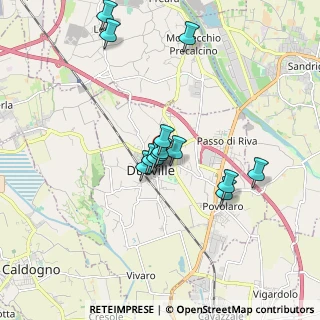 Mappa Via A. Fogazzaro, 36031 Dueville VI, Italia (1.48615)
