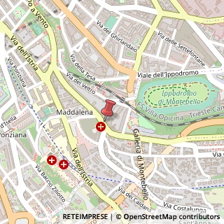 Mappa Via del Molino a Vento, 158, 34137 Trieste, Trieste (Friuli-Venezia Giulia)