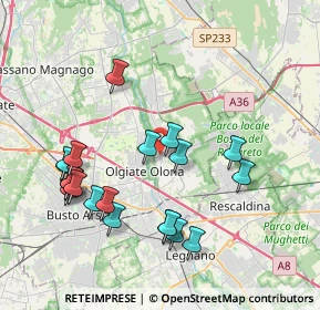 Mappa Via Vallazza, 21055 Gorla Minore VA, Italia (4.039)