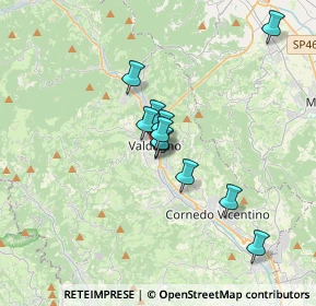 Mappa Via VII Martiri, 36078 Valdagno VI, Italia (2.53727)