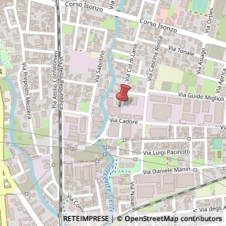 Mappa Via Col di Lana, 55a, 20822 Seveso, Monza e Brianza (Lombardia)