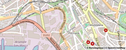 Mappa Trieste