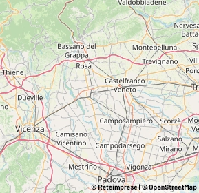 Mappa 35019 San Martino Di Lupari PD, Italia (12.8045)