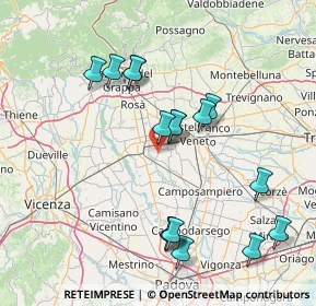 Mappa 35019 Tombolo PD, Italia (15.51063)