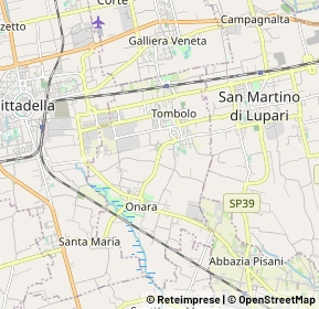 Mappa 35019 San Martino Di Lupari PD, Italia (2.695)