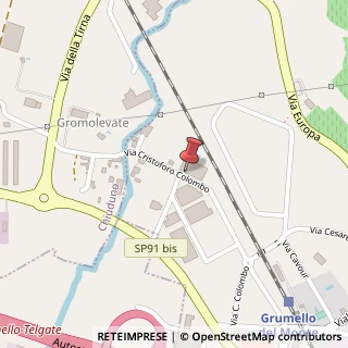 Mappa Via C. Colombo, 34, 24064 Grumello del Monte, Bergamo (Lombardia)