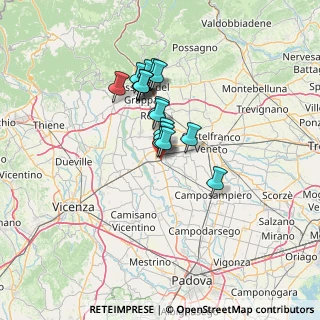 Mappa Via Alessandro Lamarmora, 35013 Cittadella PD, Italia (9.78118)