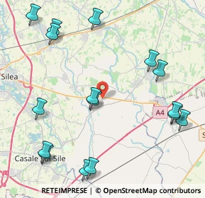 Mappa Via Tommaso da Modena, 31056 Roncade TV, Italia (5.24875)