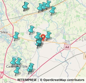 Mappa Via Tommaso da Modena, 31056 Roncade TV, Italia (4.56889)