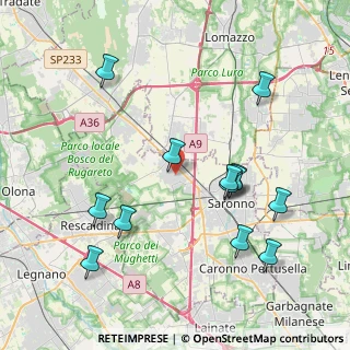 Mappa 21040 Gerenzano VA, Italia (4.23077)