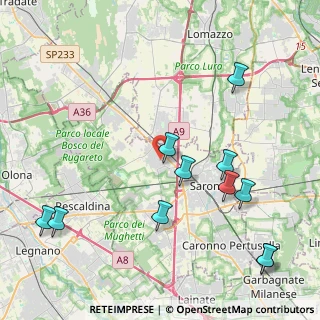 Mappa 21040 Gerenzano VA, Italia (5)