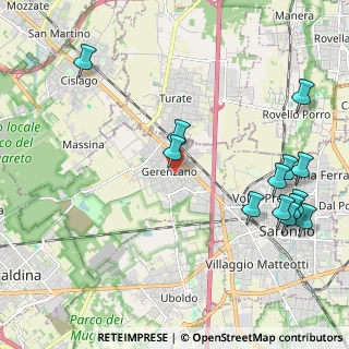 Mappa 21040 Gerenzano VA, Italia (2.54769)