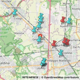 Mappa 21040 Gerenzano VA, Italia (2.36235)