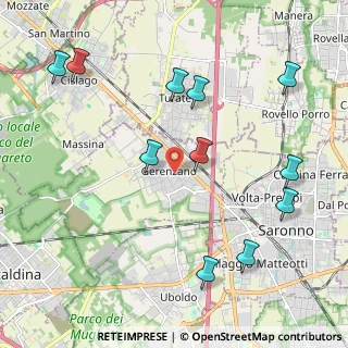 Mappa 21040 Gerenzano VA, Italia (2.41182)