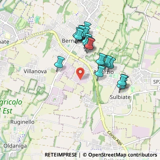 Mappa Strada per Cascina Restelli, 20886 Aicurzio MB, Italia (0.8665)