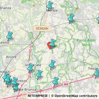 Mappa Str. per Cascina Restelli, 20886 Aicurzio MB, Italia (7.174)