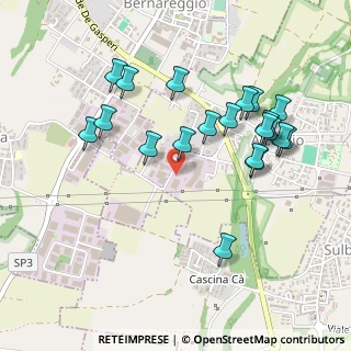 Mappa Strada per Cascina Restelli, 20886 Aicurzio MB, Italia (0.493)