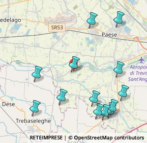 Mappa Vicolo Settimo, 31050 Badoere TV, Italia (4.93769)