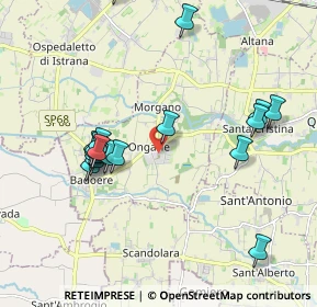 Mappa Vicolo Settimo, 31050 Badoere TV, Italia (2.204)