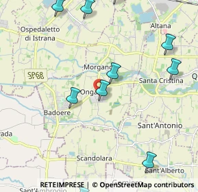 Mappa Vicolo Settimo, 31050 Badoere TV, Italia (3.5965)