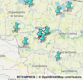 Mappa Vicolo Settimo, 31050 Badoere TV, Italia (1.825)