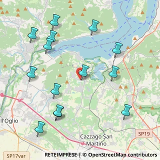Mappa Via Luciano Lama, 25040 Corte Franca BS, Italia (4.85429)