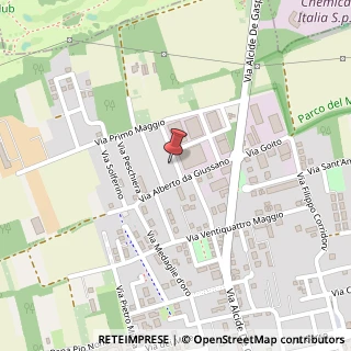Mappa Via Palmanova, 7, 21057 Solbiate Olona, Varese (Lombardia)