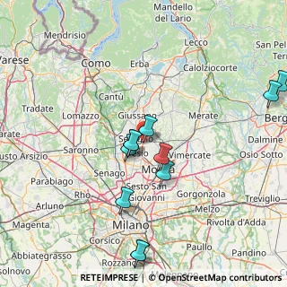 Mappa Via delle Industrie, 20851 Lissone MB, Italia (16.13909)