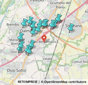 Mappa Via Don Luigi Sturzo, 24044 Dalmine BG, Italia (1.7055)