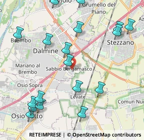Mappa Via Don Luigi Sturzo, 24044 Dalmine BG, Italia (2.56111)