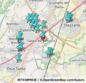 Mappa Via Don Luigi Sturzo, 24044 Dalmine BG, Italia (1.93111)