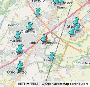 Mappa Via Don Luigi Sturzo, 24044 Dalmine BG, Italia (2.446)