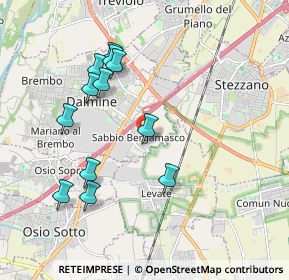 Mappa Via Don Luigi Sturzo, 24044 Dalmine BG, Italia (1.90417)