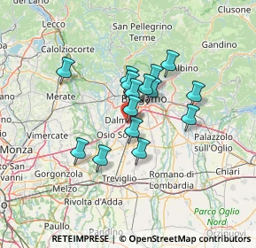 Mappa Via Don Luigi Sturzo, 24044 Dalmine BG, Italia (9.85333)