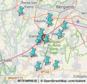 Mappa Via Don Luigi Sturzo, 24044 Dalmine BG, Italia (3.16385)