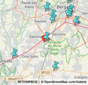 Mappa Via Don Luigi Sturzo, 24044 Dalmine BG, Italia (6.23357)