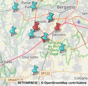 Mappa Via Don Luigi Sturzo, 24044 Dalmine BG, Italia (3.8575)