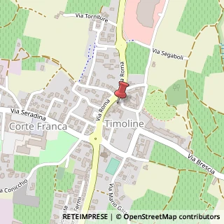 Mappa Via Cesare Battisti, 8, 25040 Corte Franca, Brescia (Lombardia)