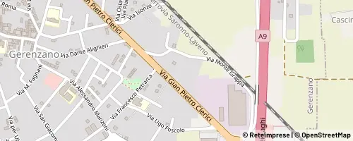Mappa Gerenzano